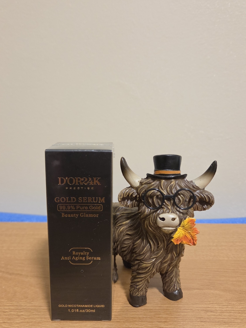D'OR24K Gold Serum Anti-Aging Face Serum - Black & Gold